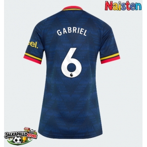 Arsenal Gabriel Magalhaes #6 Vieraspaita Naisten 2026-27 Lyhythihainen